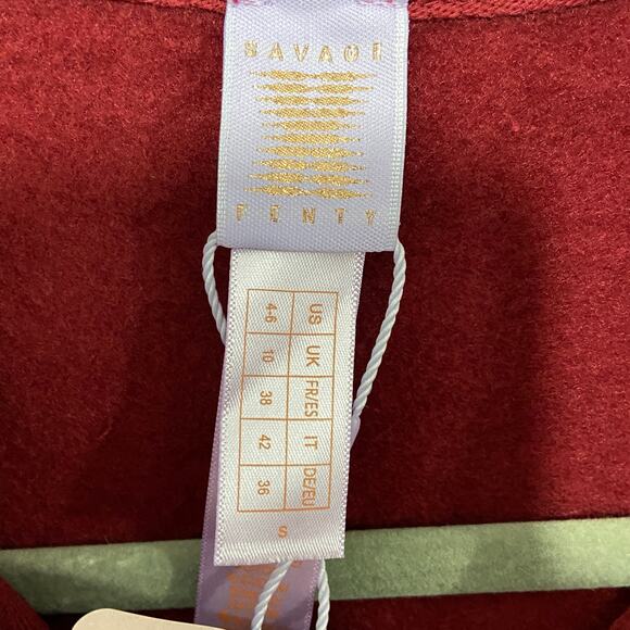 Savage Fenty by Rihanna Jumpsuit Foever Savage Hooded Onesie Red Size Small - Picture 6 of 7